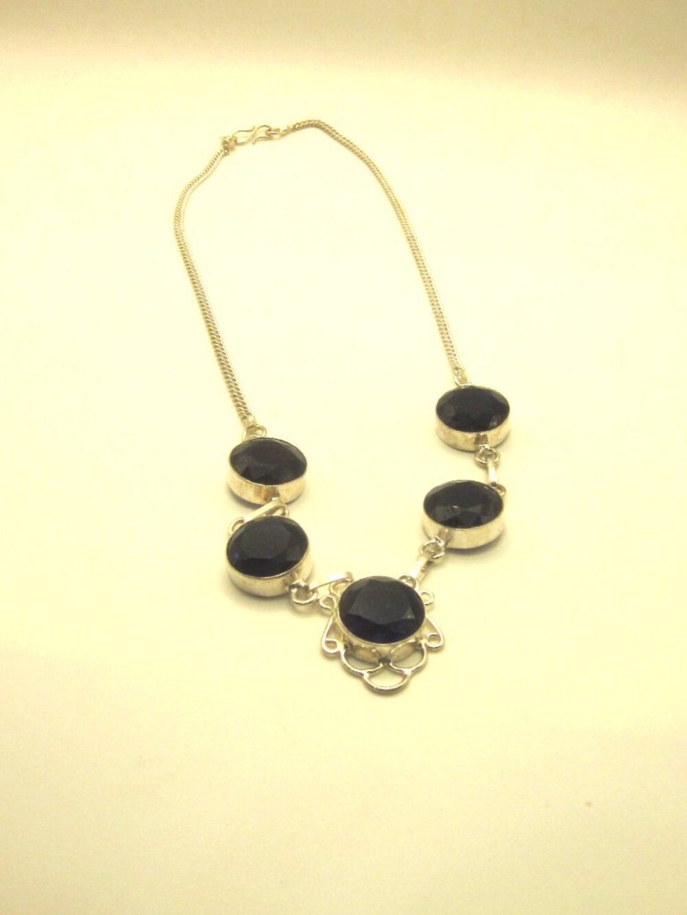 Blue Topaz 925 Necklace